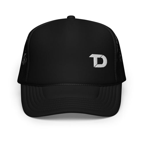TDAE Small Logo Foam trucker hat - TD Athletes Edge