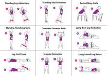 Load image into Gallery viewer, Mini Latex Resistance Bands - Black Extra Heavy - TD Athletes Edge