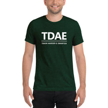 Load image into Gallery viewer, Men&#39;s T-Shirt &quot;Train Harder &amp; Smarter&quot; (Bella + Canvas) - TD Athletes Edge
